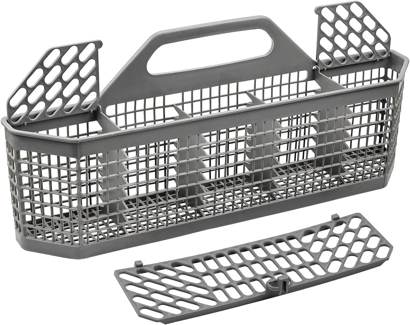 WD28X10128 Dishwasher Silverware Basket (19.7"x3.8"x8.4") Compatible with GE Dishwasher-Replace AP3772889, WD28X10127, 1088673, AH959351, EA959351, PS959351-1pcs