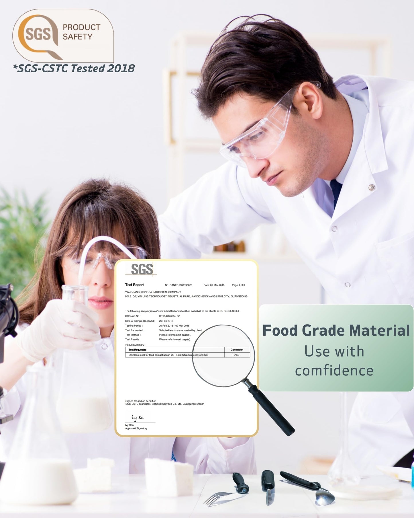 BaseSmall - 2.5 oz Adaptive Utensils (4-Piece Kitchen Set) - 42° Angled Adaptive Cutlery for Parkinsons Patients, Hand Tremors, Arthritis and Elderly - Eating Silverware for Elderly (Left-Handed)