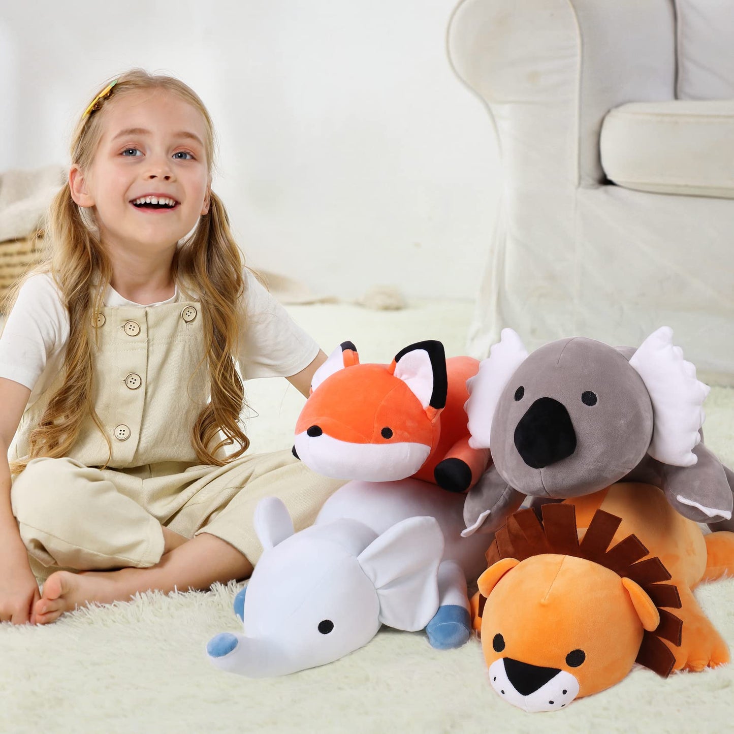 OurHonor 4.2lbs Koala Weighted Stuffed Animals, Weighted Stuffed Animal Plush 24", Giant Koala Stuffed Animal Pillow Soft Doll Toy Gifts for Kids Adults Women Men Girls Boy