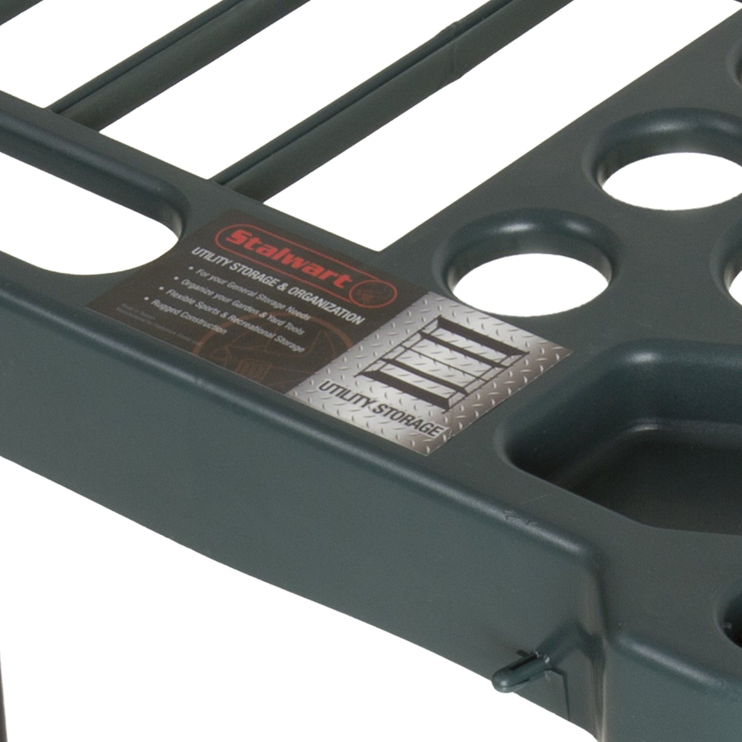 Stalwart Compact Garden Fits Over 30 Tools Storage Rack