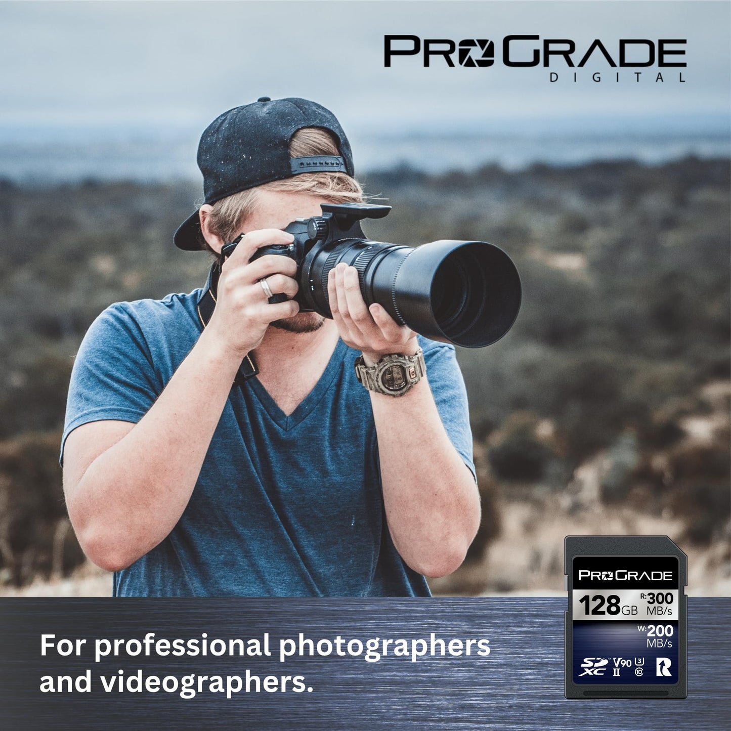 ProGrade Digital SDXC UHS-II V90 Iridium Memory Card (128GB)