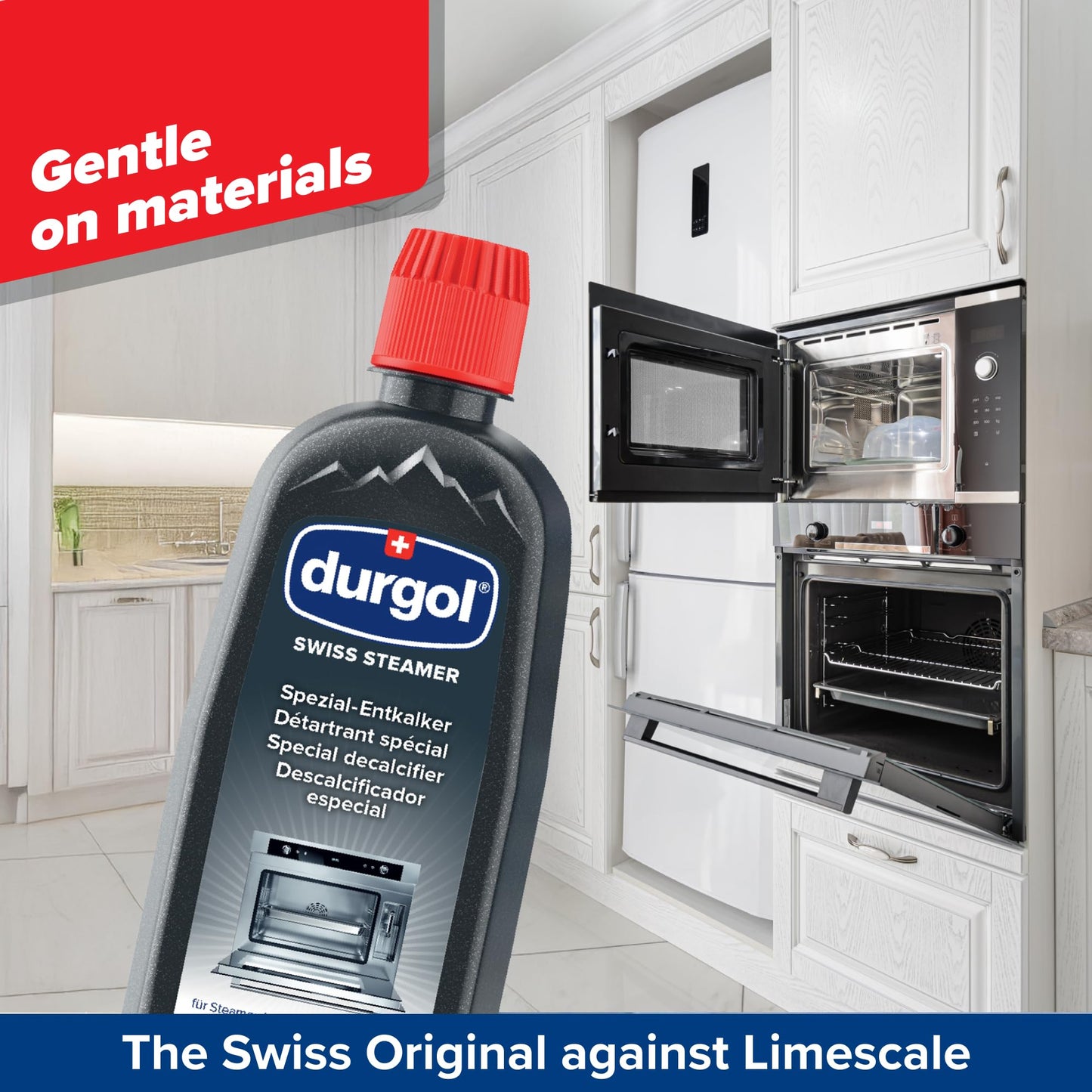 Durgol Swiss Steamer Descaler/Decalcifier for Ovens, 16.9 Fluid Ounce Bottle