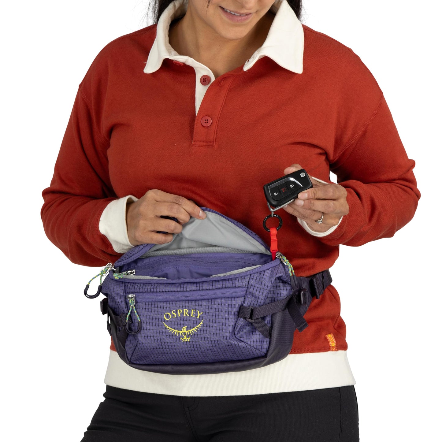Osprey Transporter Commuter Waist Pack, Pine Leaf