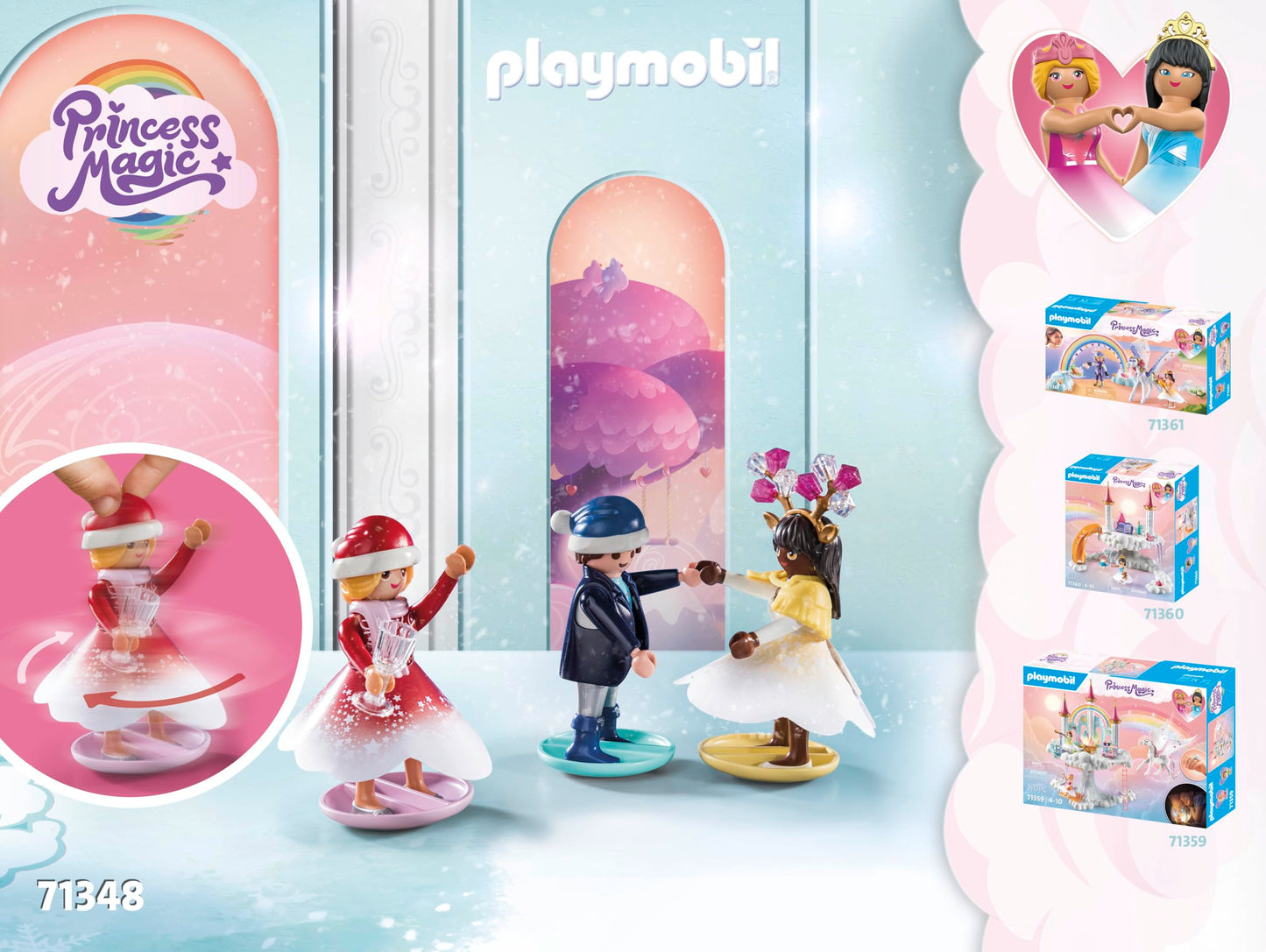 Playmobil Advent Calendar - Christmas under the Rainbow