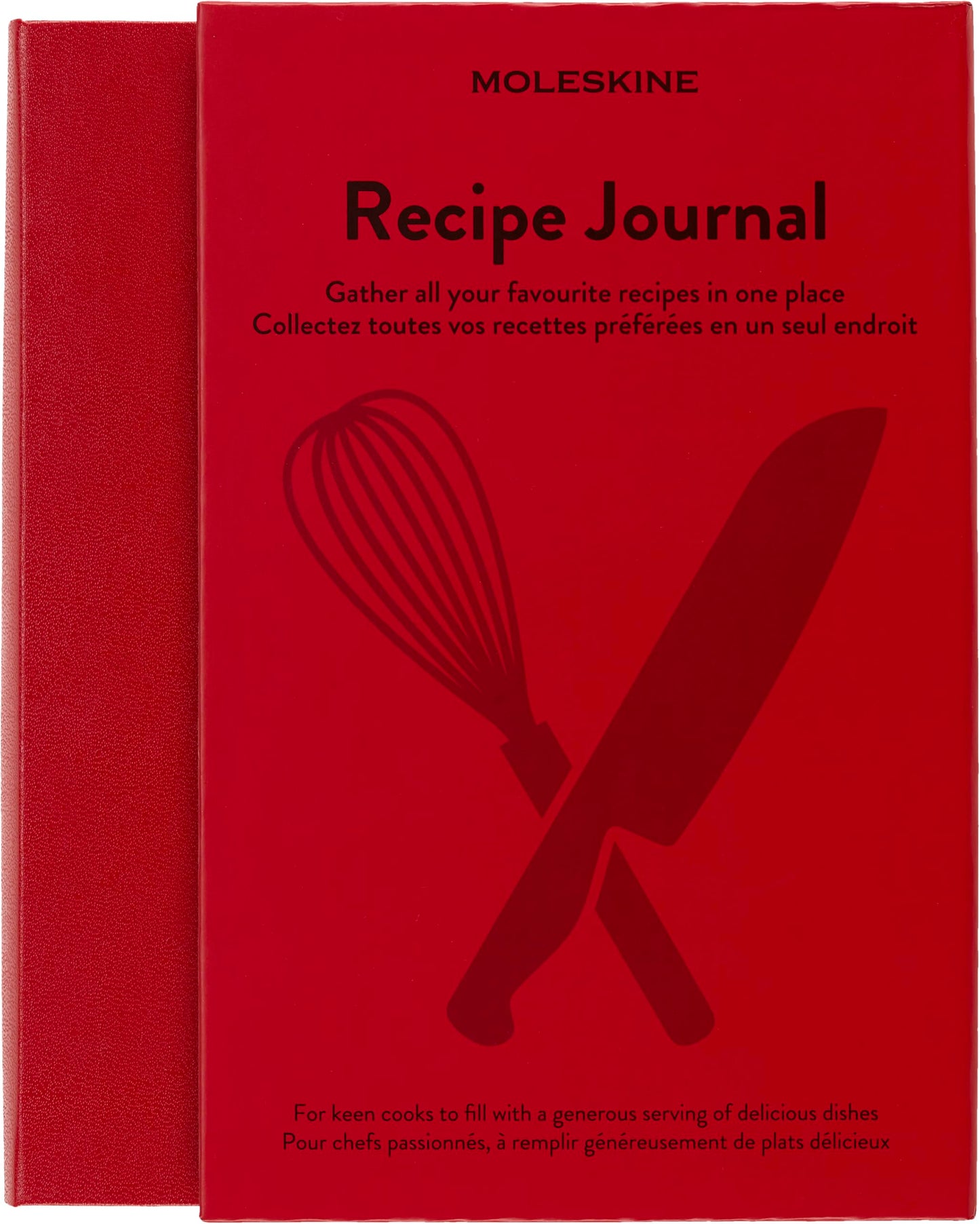 Moleskine Passion, Recipe Journal, Large, Boxed/Hard Cover (5 x 8.25)