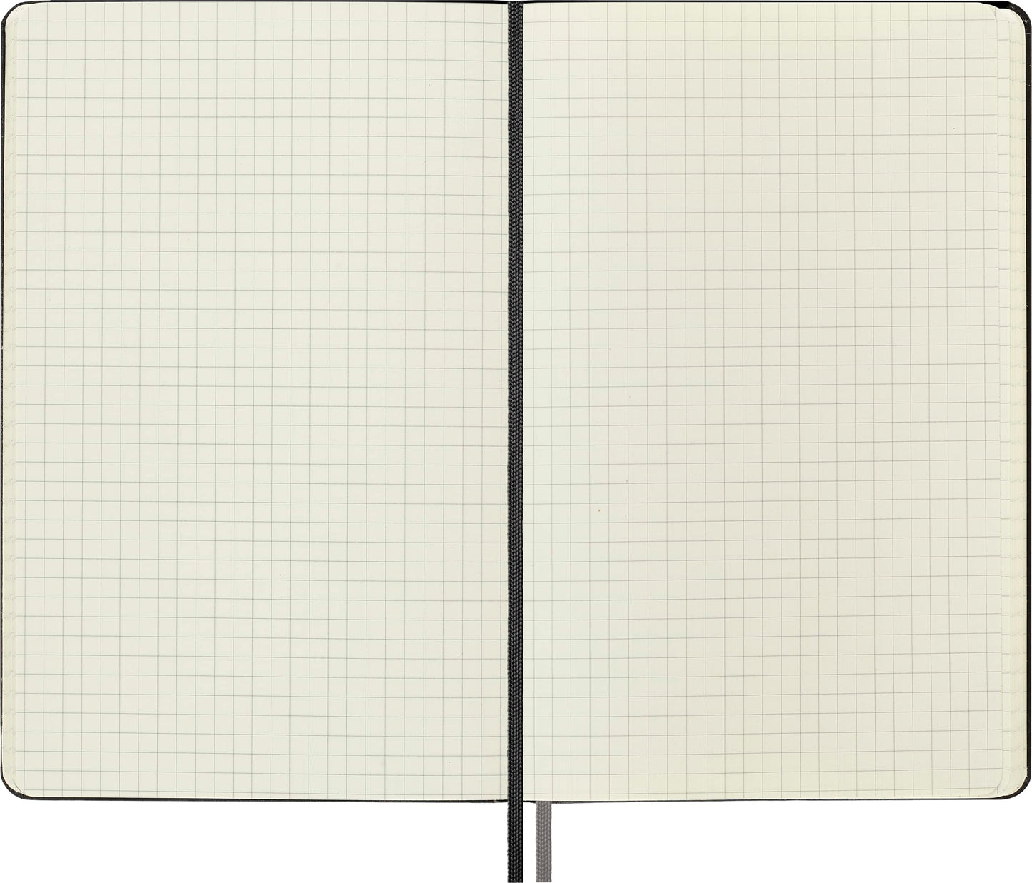 Moleskine Classic Expanded Notebook, Hard Cover, Large (5" x 8.25") Squared/Grid, Black, 400 Pages