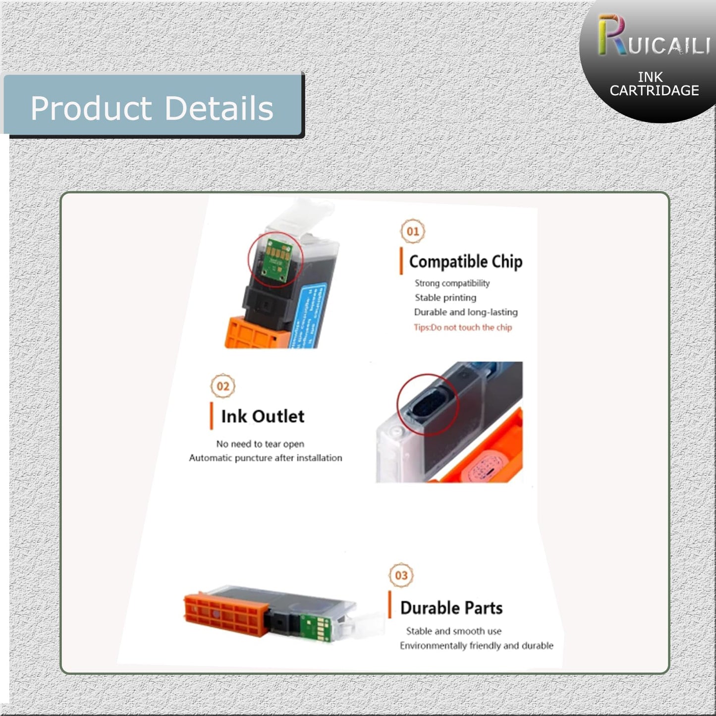 923XL 923 Ink Cartridges with Chip Compatible for HP OfficeJet 8122 OfficeJet Pro 8135 8138 8139 Printer,4 Pack