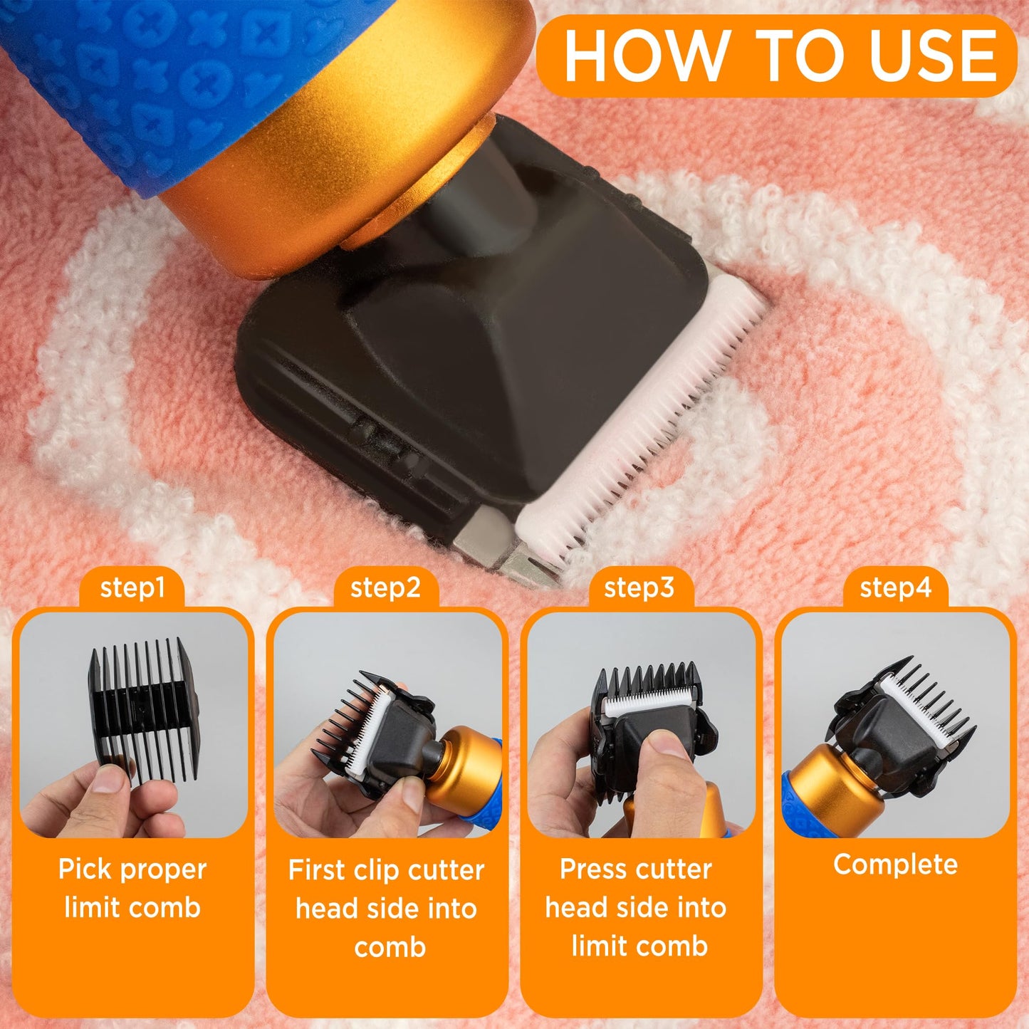 NeedleNest Carpet Trimmer with Shearing Guide and 2 Blades, Speed Adjustable Rug Tufting Carver Clippers, Electric Rug Shears Carpet Carving Tool for Handmade Rug Clean and Tufted Rug