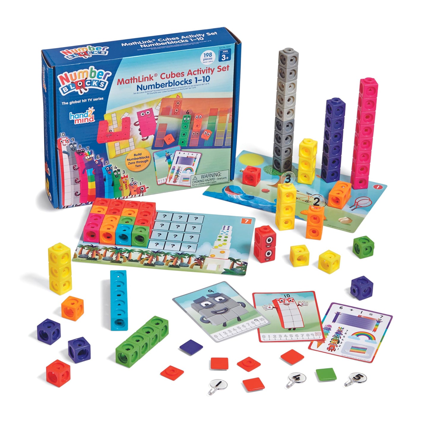 Numberblocks MathLink Cubes 1-10