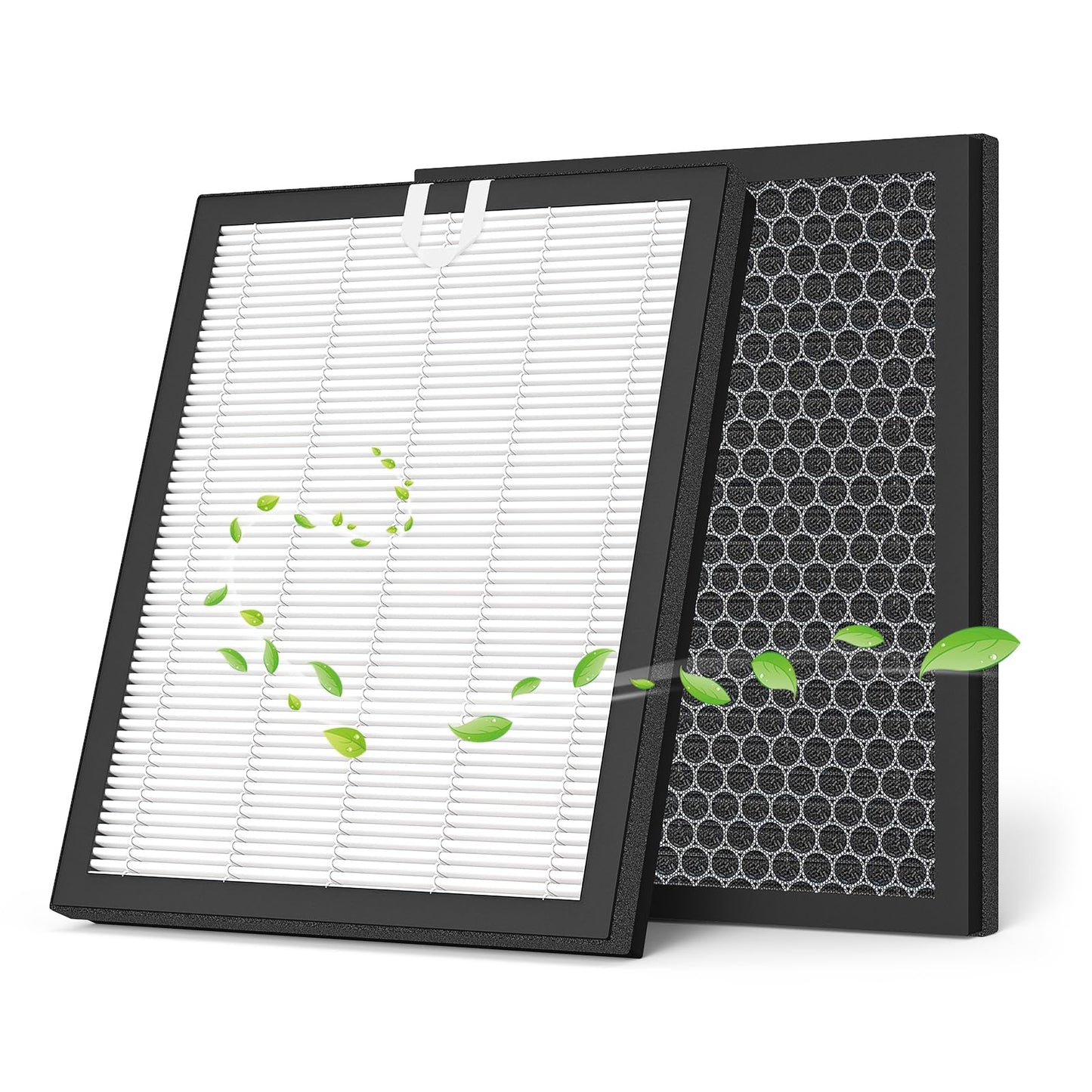 2 pack Vital 100S Replacement Filter Compatible with LEVOIT Vital 100S Air Purifie-r, 3-in-1 H13 Grade True HEPA, High-Efficiency Activated Carbon Vital 100S-P Filter, Vital 100S-RF