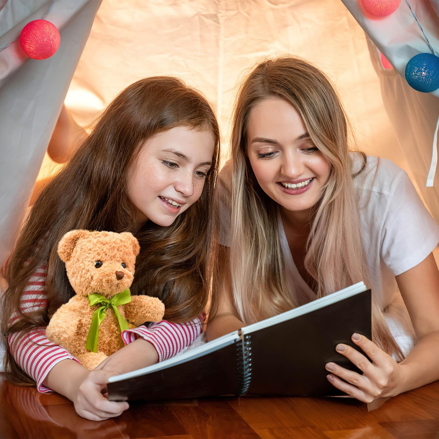 15 Pack Stuffed Bear Plush Toy, Soft Plush Stuffed Animal, 10 Inch Small Cute Plush Bears Toys Teddy Bear Bulk with Bow Tie for Baby Shower Birthday Gift Party Supplies(Light Brown & White)