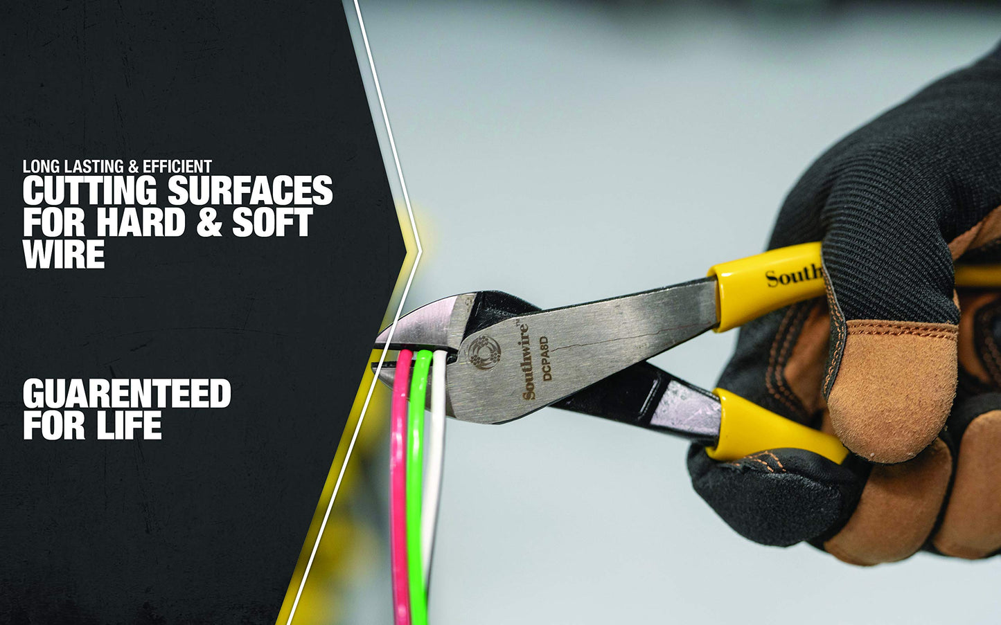 Pliers,8IN HI LEV Dia Cut ANGL Head DIP
