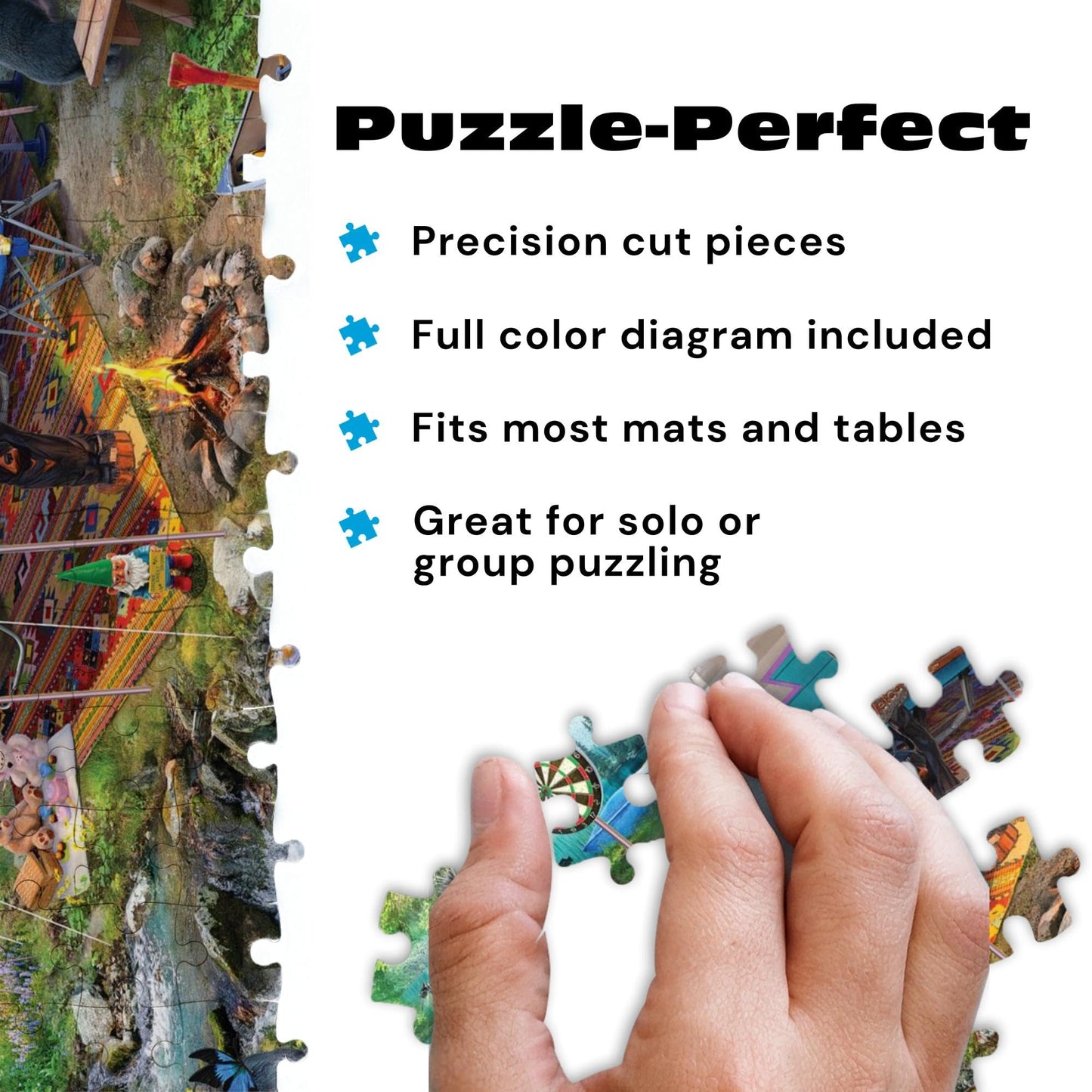Buffalo Games - Mountain Retreat - 1000 Piece Jigsaw Puzzle
