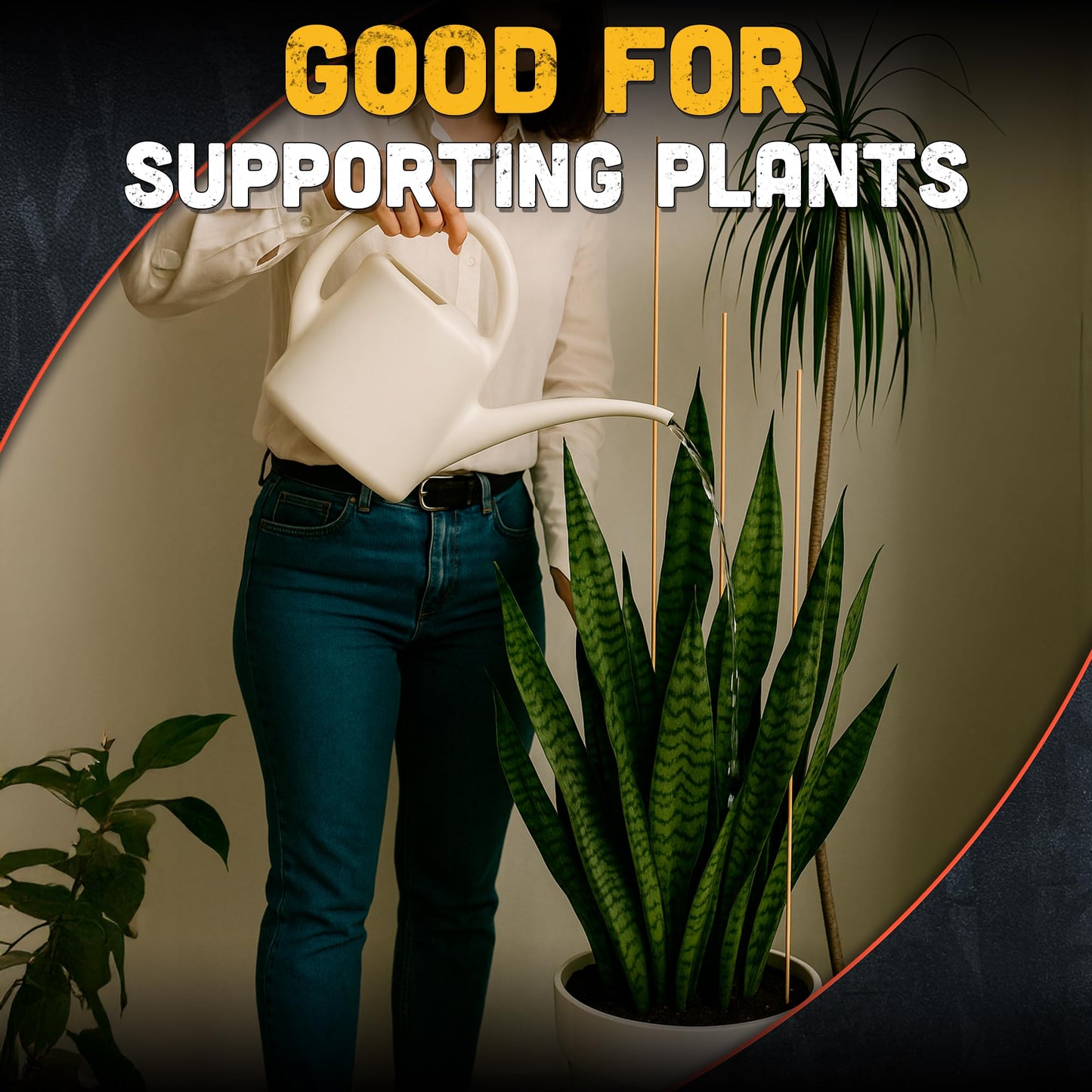 50 Pcs Bamboo Skewers for Grilling – 36 Inch Long Marshmallow Roasting Sticks for Campfire – Smores Sticks for Fire Pit to Making Kabobs, Hot Dog, Fruit, Crafts & Flower Bouquets