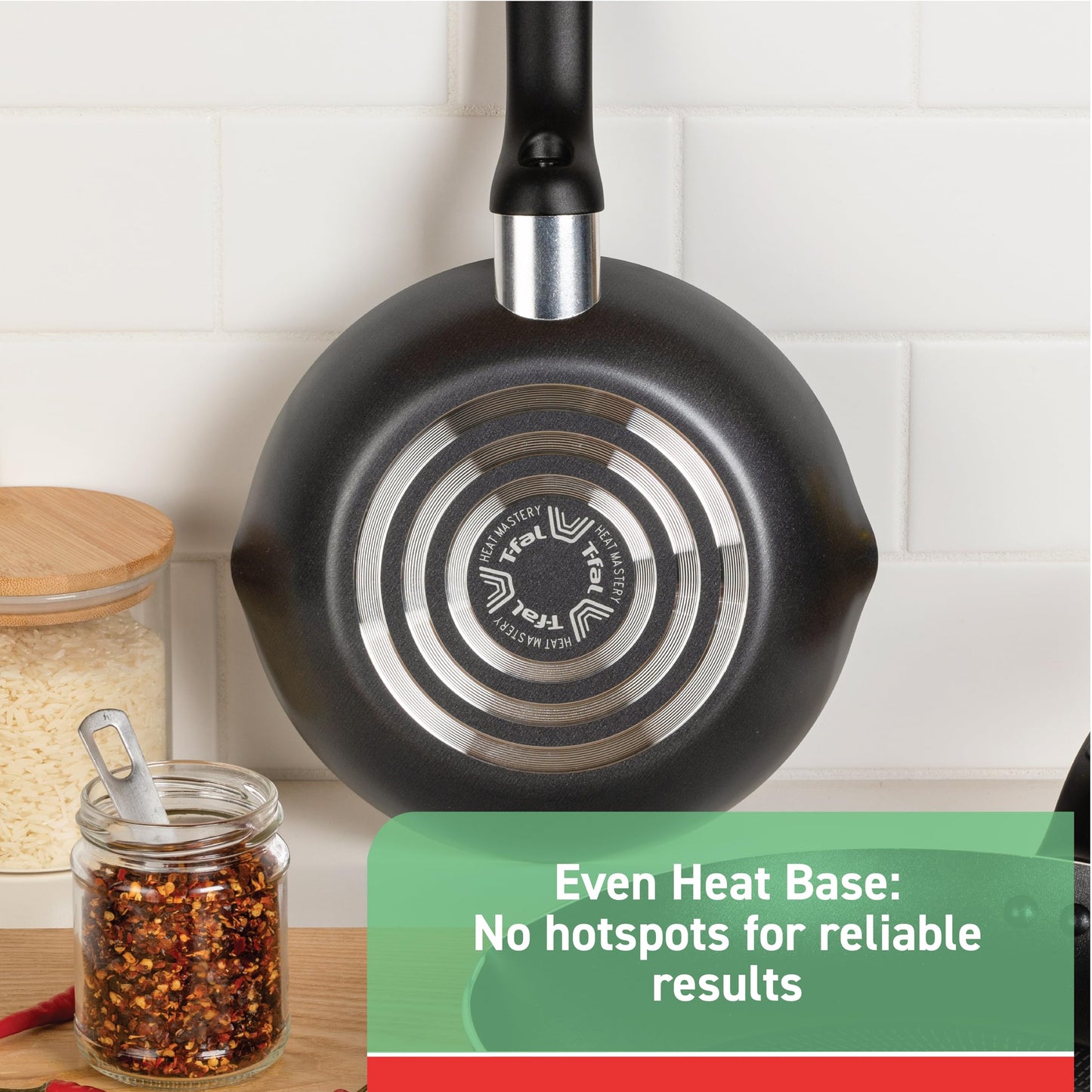 T-FAL B36282 Nonstick Deep Covered Everyday Pan with Ergonomic Stay-Cool Handles Cookware, 12-Inch, Black
