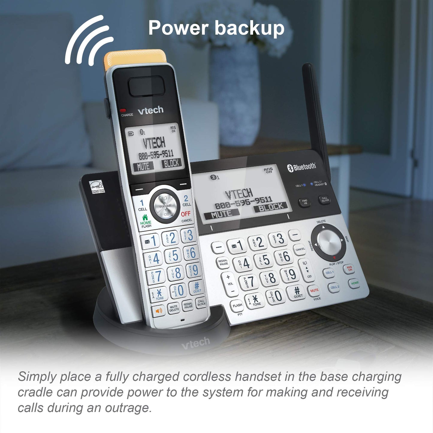 VTech IS8101 Accessory Expandable Handset for The VTech IS8151-3, IS8151-4 and IS8151-5