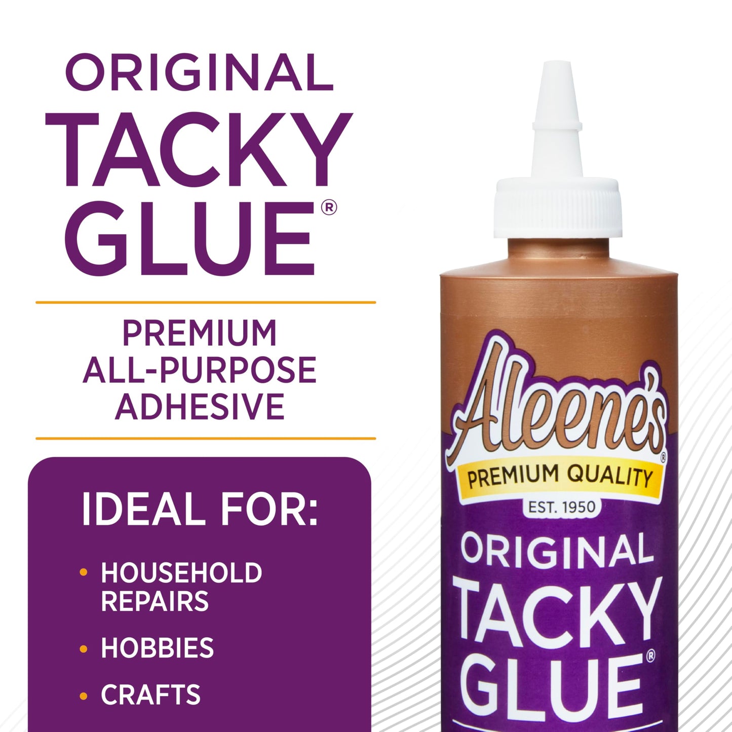 Aleene's 36116 Original Tacky Glue 3 Pack, 8 oz