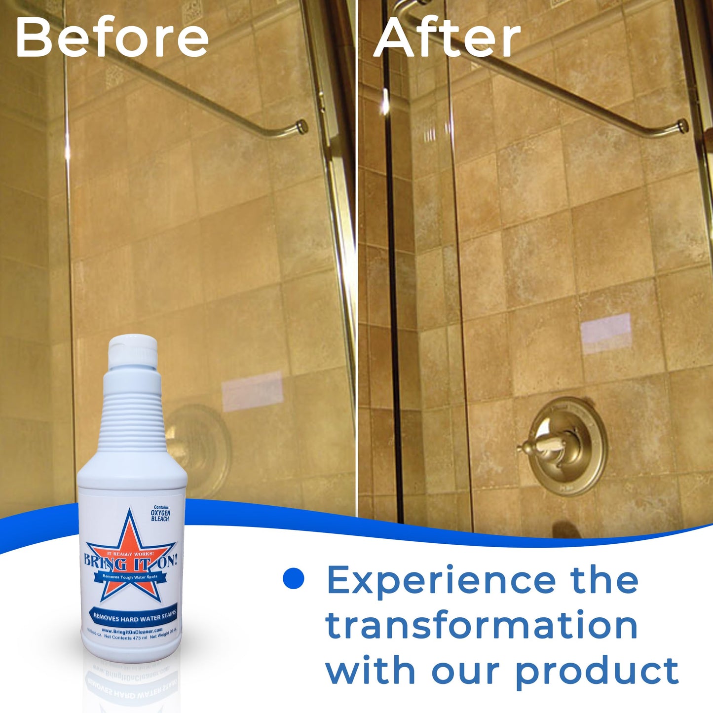 Water Spot Remover Bring It on Cleaner for Tough Water Stains 16 fl oz by Bring It On Cleaner