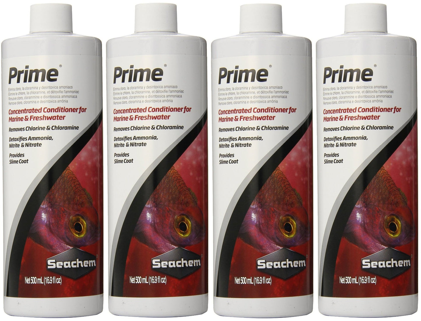 (4 Pack) Seachem Prime 500ml