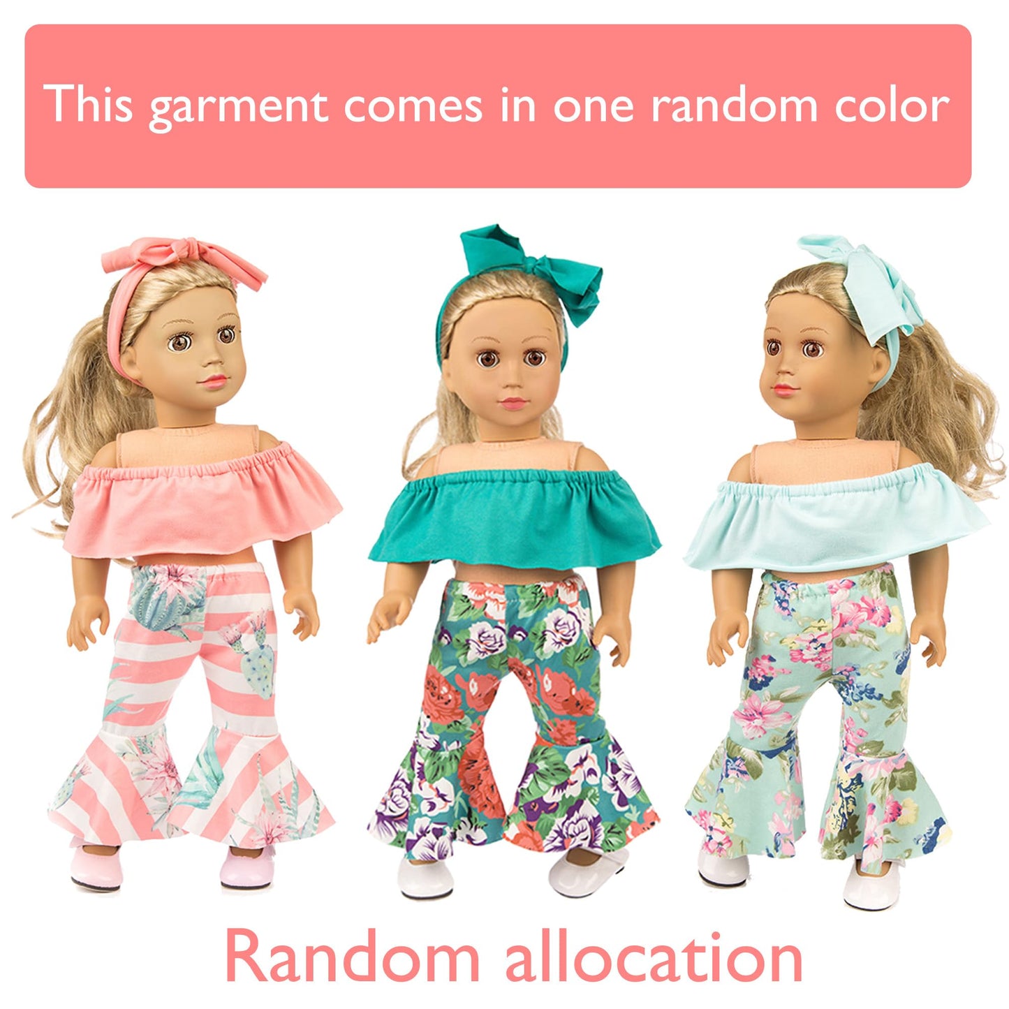 10 Sets 18 inch Doll Clothes and Accessories - Including Mermaid Costume, Stylish Casual Outfit, Swimwear Fit for 18 Inch Doll (No Doll)