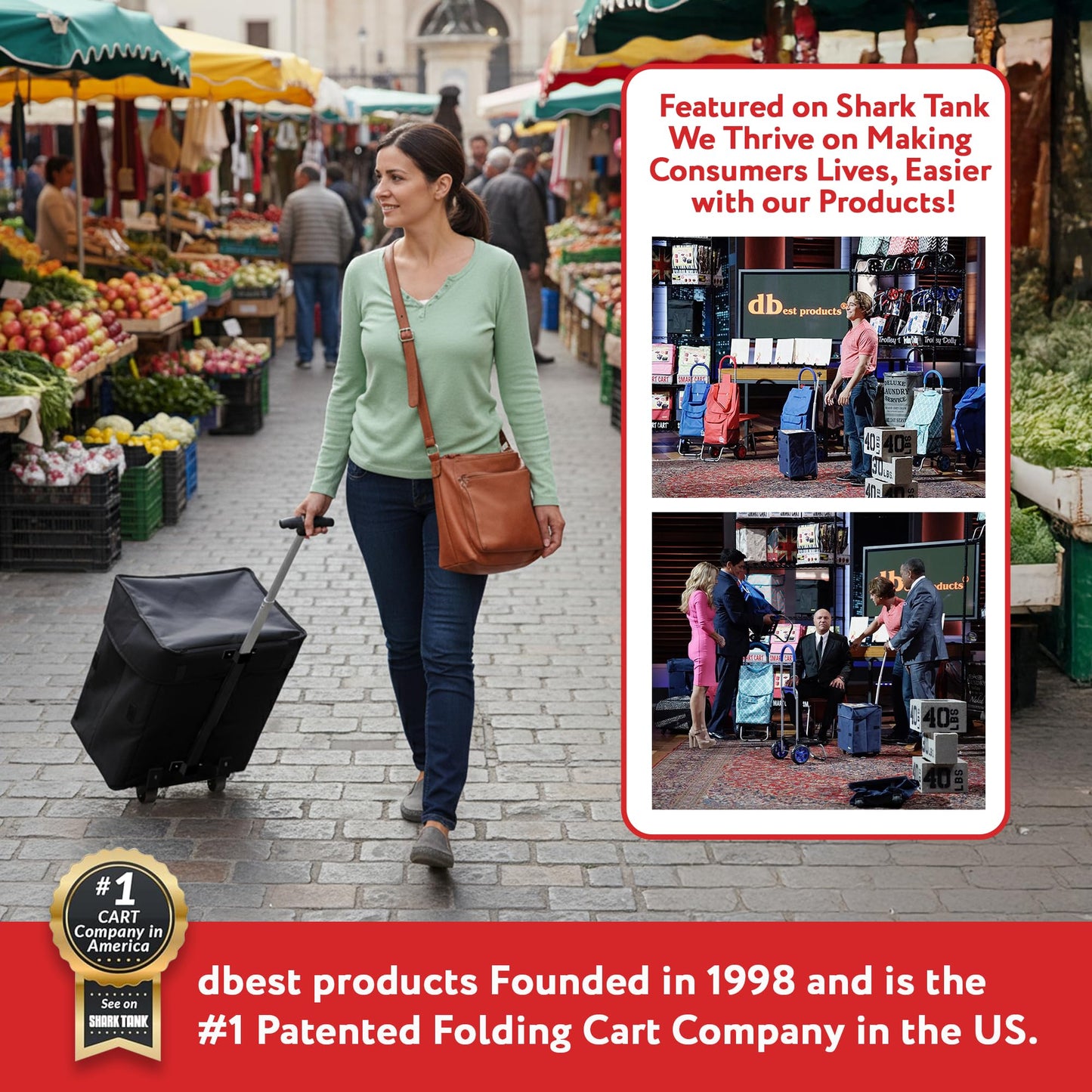 Smart Cart, BLACK Rolling Multipurpose Collapsible Basket Cart Scrapbooking