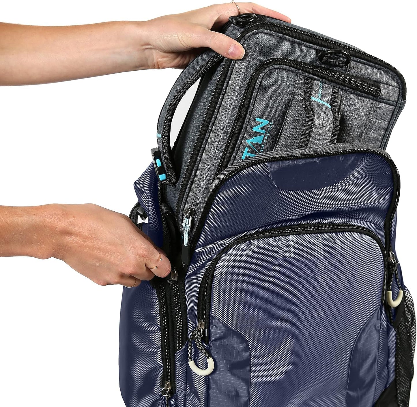 Titan by Artic Zone Deep Freeze Lunch Bag Grey/Blue