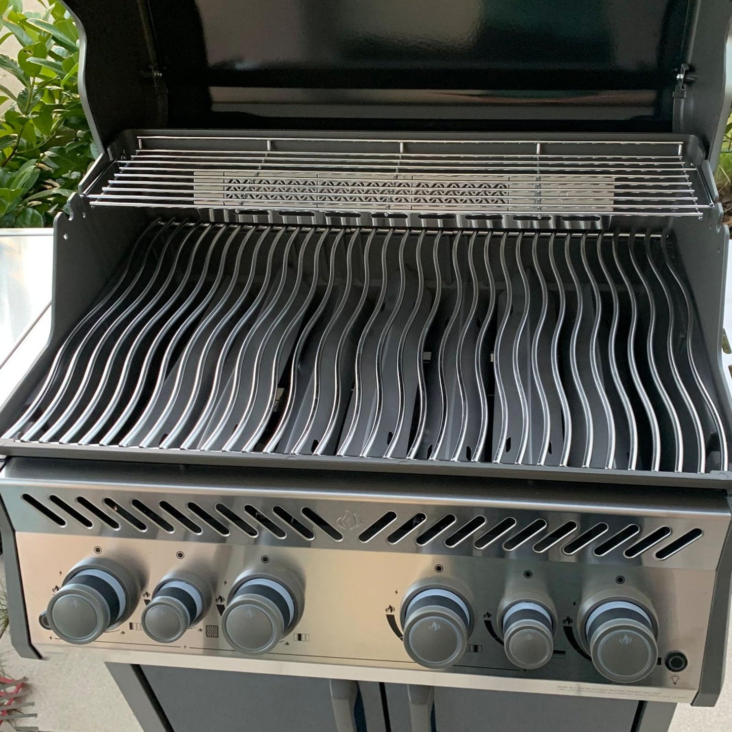 BQMAX Replacemrnt Parts for Napoleon Grill Rogue Series and Prestige 500, 7-Pack Heat Plates & 4-Pack Tube Burners, Stainless Steel Heat Sheild Plate, Heat Tents, BBQ Grill Burner