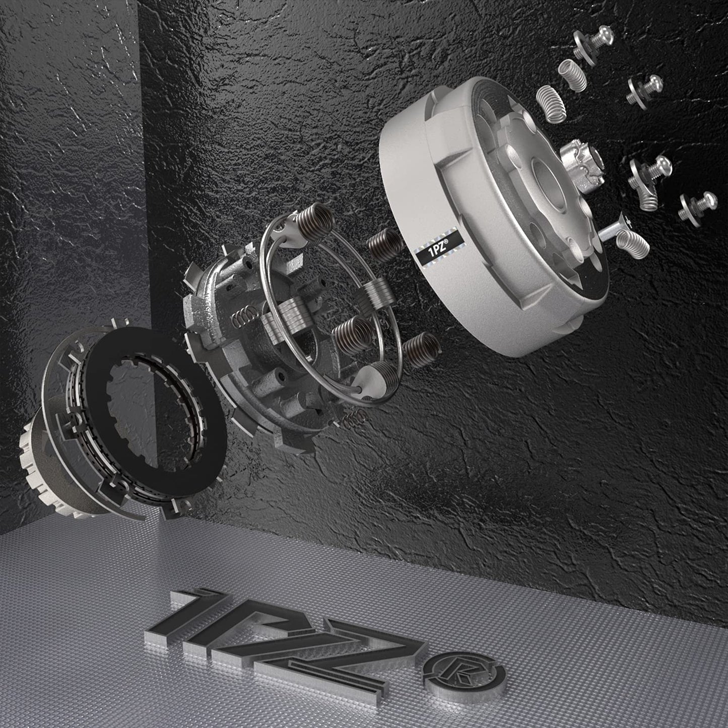 1PZ TA1-17T 17 Teeth Semi Automatic Clutch Assembly for 50cc 110cc 125cc 135cc ATV Quad Go Kart Dirt Bike Roketa Kazuma JCL NST SUNL Taotao