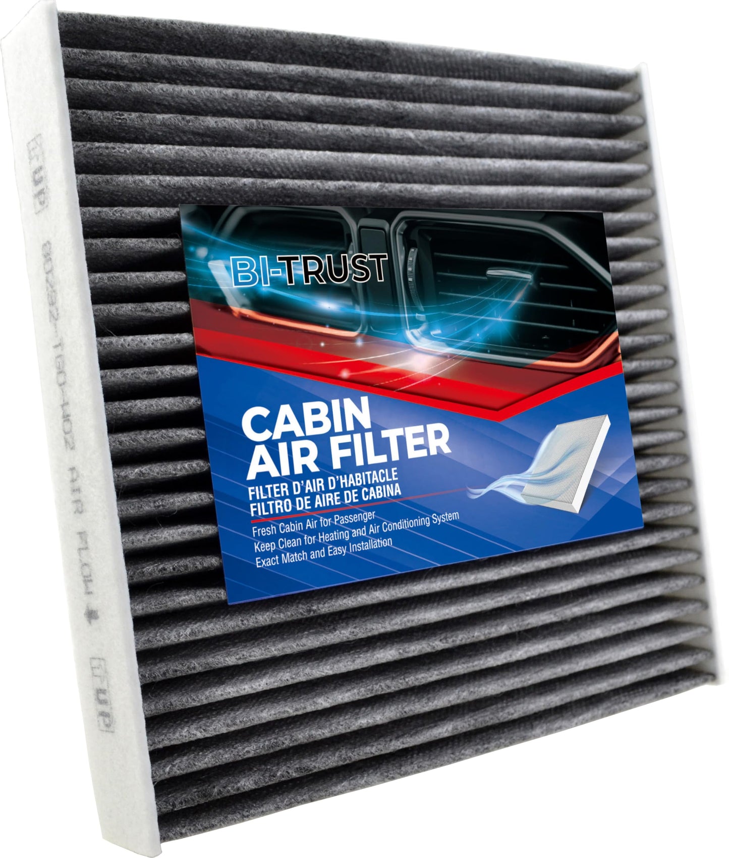Engine & Cabin Air Filter Kit for Honda Civic 2016–2026 & HR-V 2023–2026 2.0L L4, Replacement CF11182 80291-T5R-A01, Direct Fit