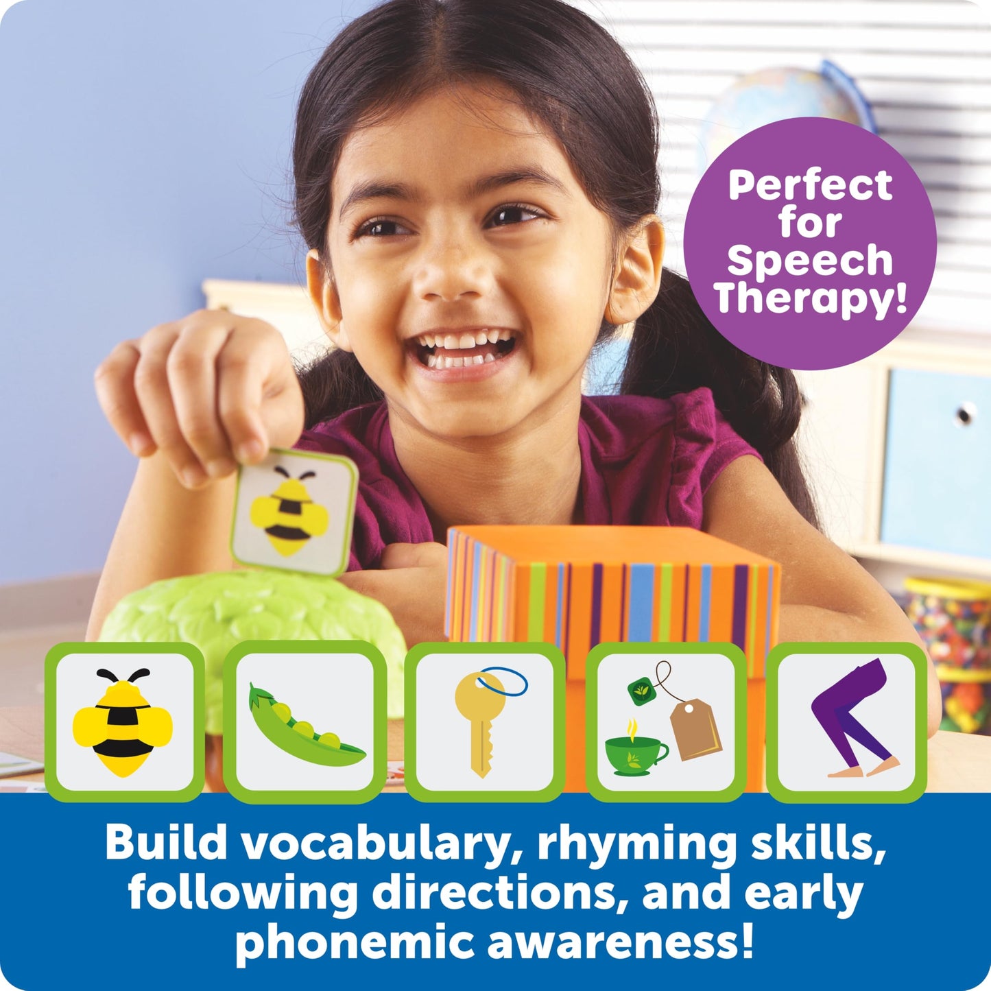 Learning Resources LER3201 Fox in The Box Positional Words Activity Set