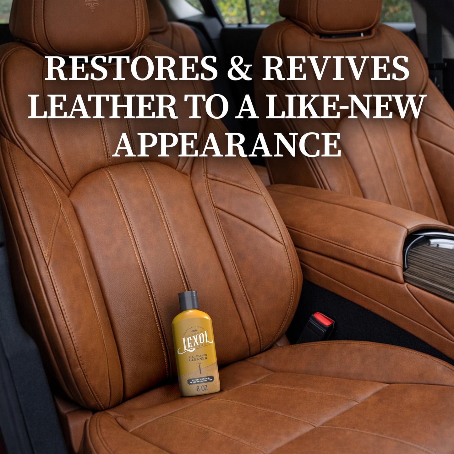 Lexol Leather Cleaner, pH-Balanced for Use on Leather Apparel, Furniture, Auto Interiors, Shoes, Handbags and Accessories, 16.9 oz