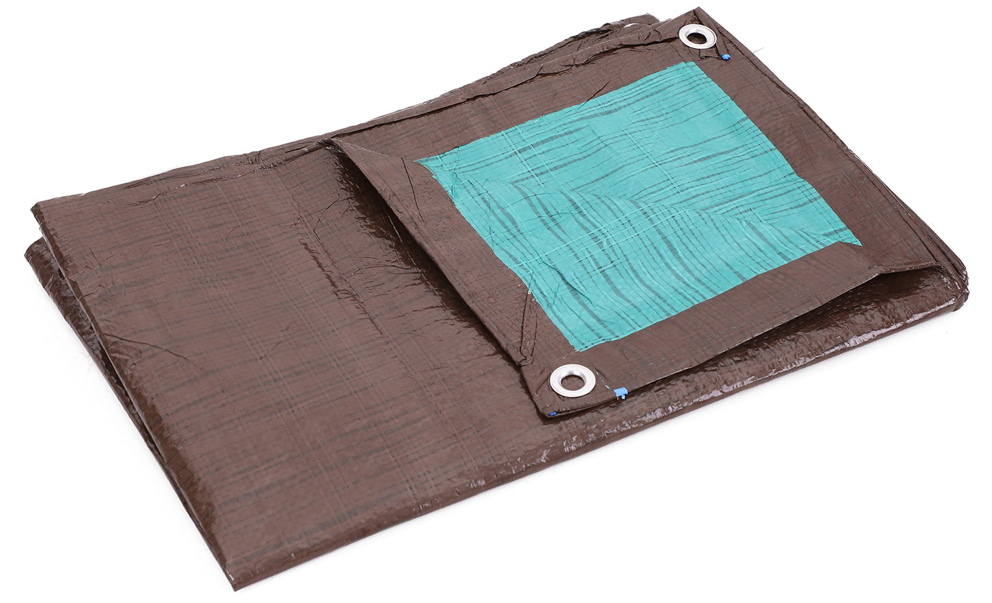 Kotap 20-ft x 20-ft Reversible Brown/Green Poly Tarp, Item: TBG-2020