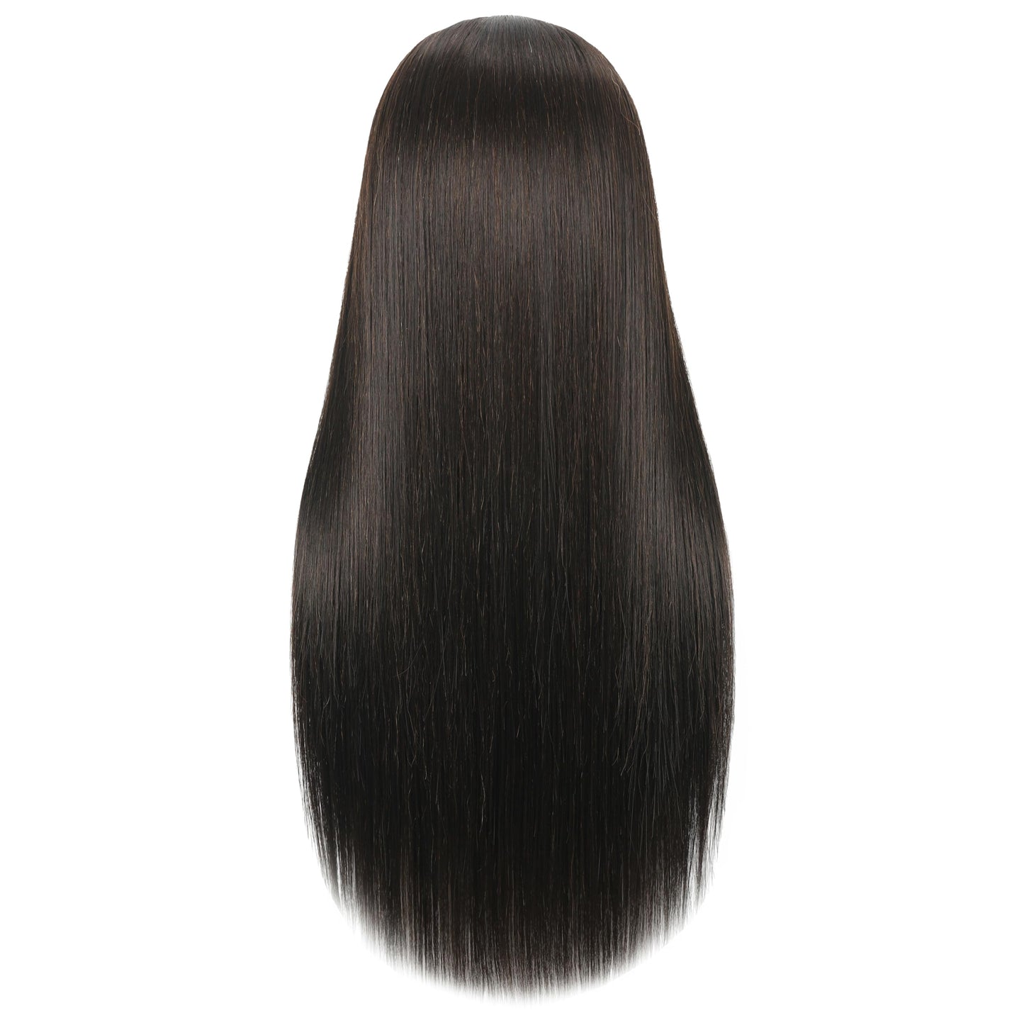 LECIPO 30 Inch Brown 80% Human Hair Mannequin Head with Stand for Hairdresser Practice Braiding Styling Cosmetology Manikin Doll Training Head