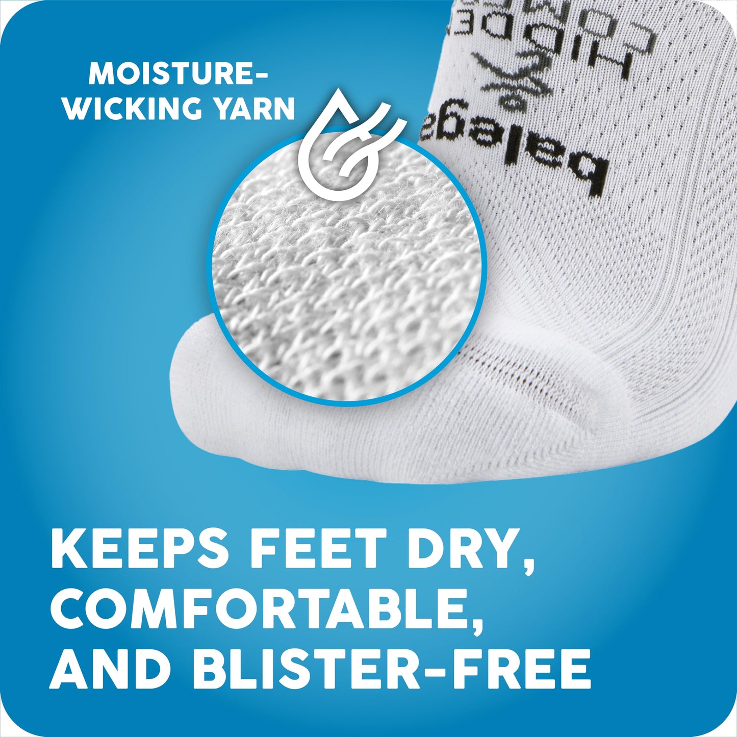 Balega Hidden Comfort Performance No Show Athletic Running Socks for Men and Women (3-Pack), Black, Large