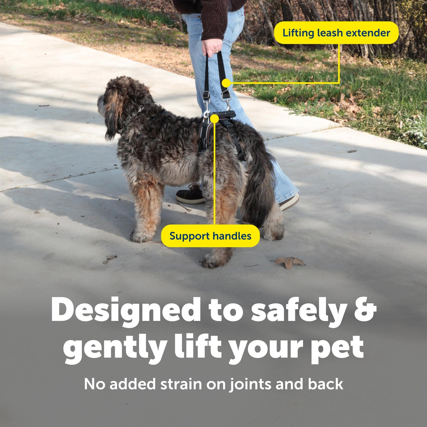 Solvit Rear-Only Lifting Harness, Medium