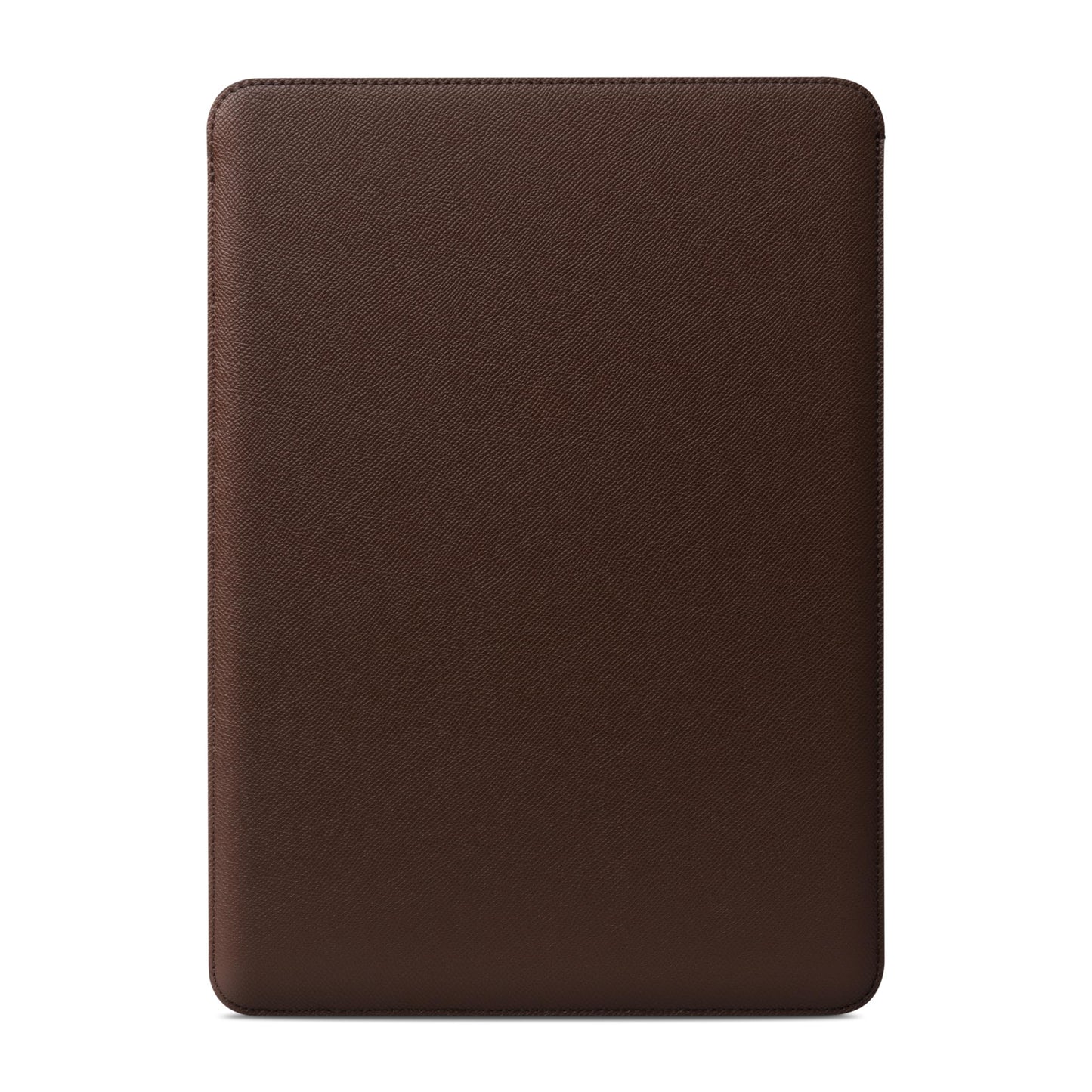 Comfyable Slim Laptop Sleeve 16 Inch Compatible for MacBook Pro M5 M4 M3 M2 Pro/Max 2026, Faux Leather Protective 16-in Mac Cover Case, Coffee