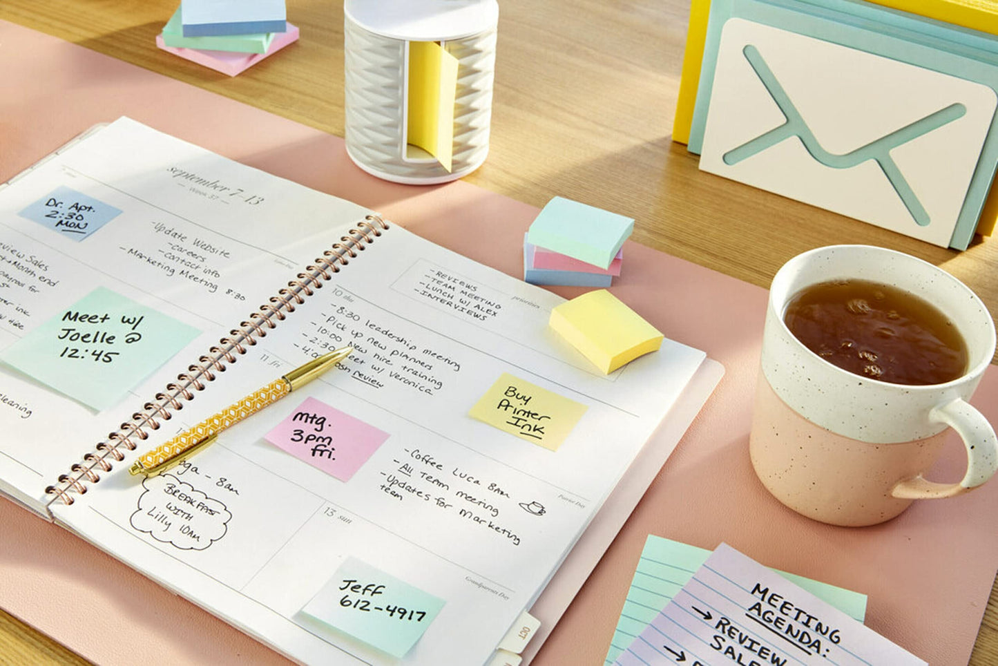 Post-It Notes Original Pop-Up Sticky Notes, 3" x 3", 24 Pads, 90 Sheets/Pad, Canary Yellow (R330Y24VAD)