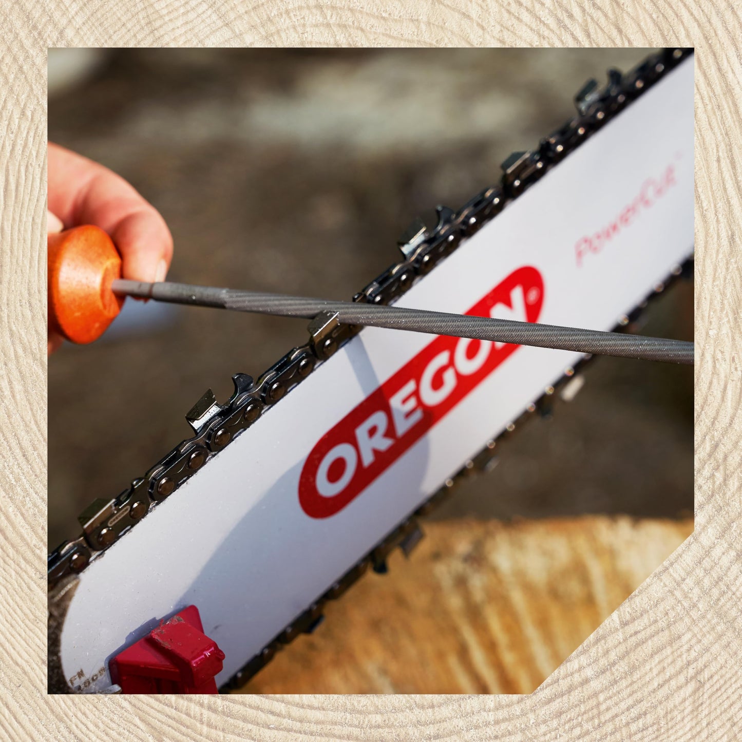 Oregon 70504/80513 5/32-Inch Chain Saw File