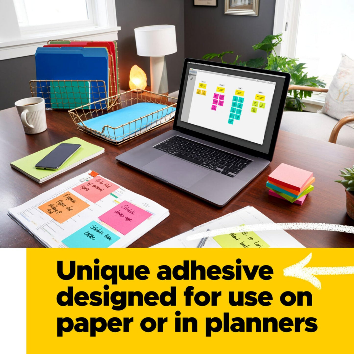 Post-it Pop-up Notes, 3 in x 3 in, Cape Town Collection, 12 Pads/Pack (R330-N-ALT)