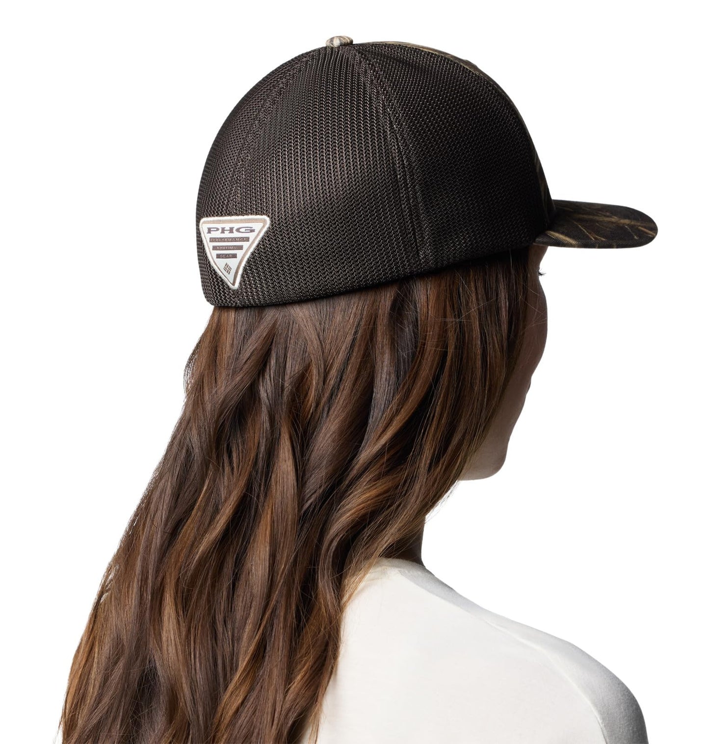 Columbia Unisex PHG Camo Mesh Ball Cap, Realtree Max7/Tri-Fill Antlers, XX-Large