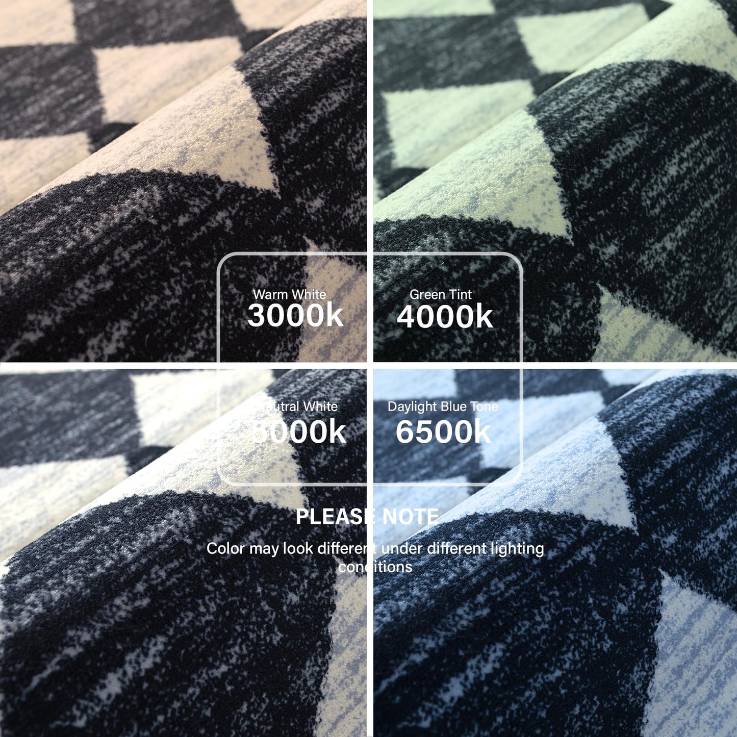 Lahome Checkered 2x8 Black Hallway Kitchen Bathroom Runner Rug with Rubber Backing, Washable Non Skid Moroccan Trellis Entry Carpet Runner Indoor Mat for Camper Entryway Bedroom Hardwood Floor