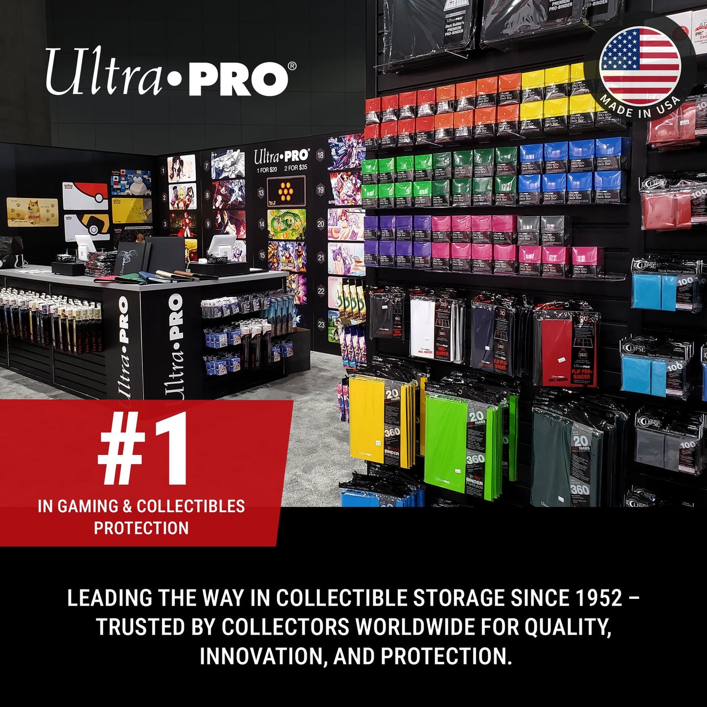 Ultra PRO Platinum Series Pocket Pages (100ct) for Cards and Photos 9-Pocket for 2-1/2" x 3-1/2" Standard Size Cards