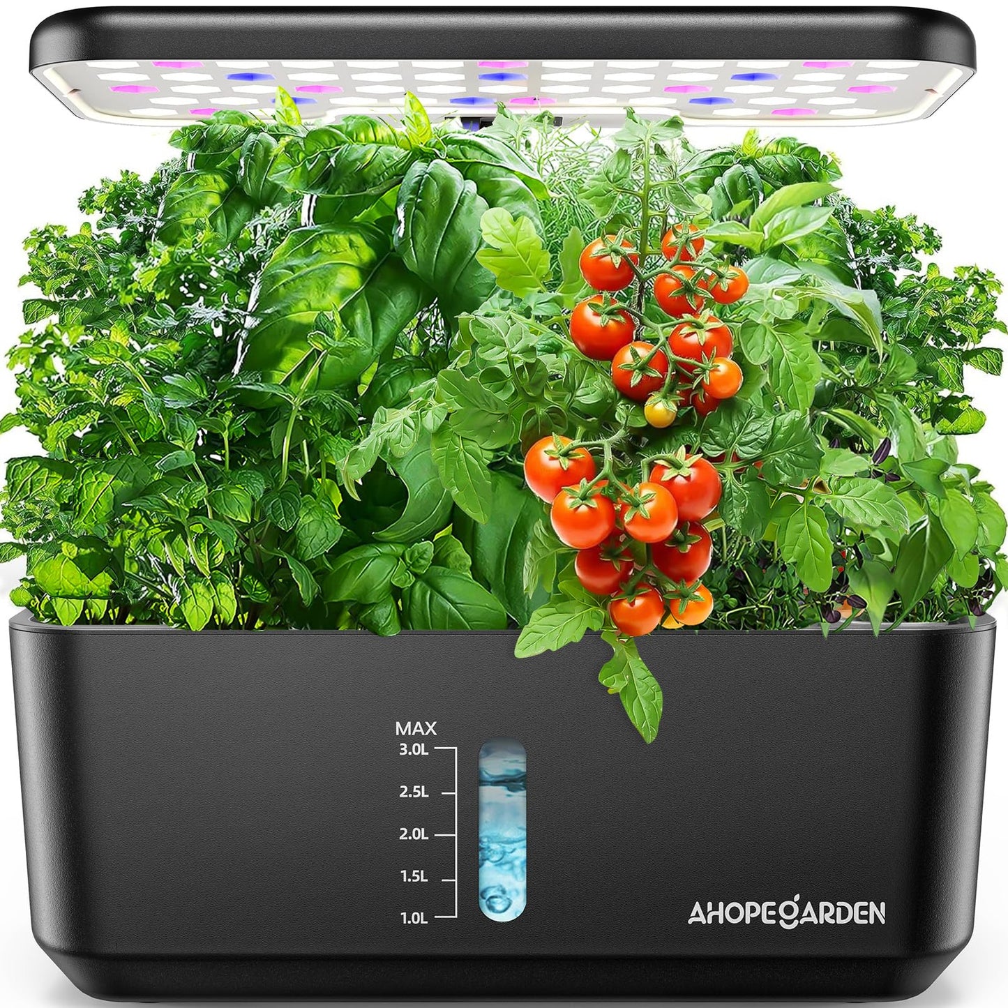10 Pods Indoor Garden Hydroponic Growing System: Plant Germination Kit Aeroponic Vegetable Growth Lamp Countertop with LED Grow Light - Hydrophonic Planter Grower