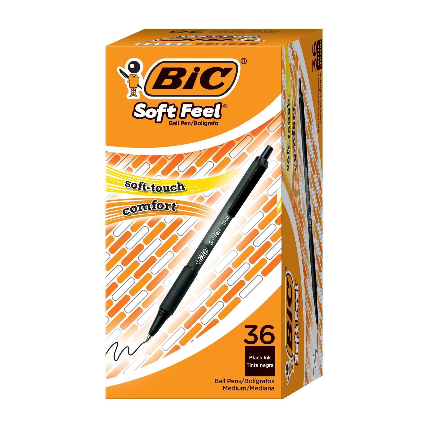 BIC Convenient Ballpoint Pen, Black (SCSM361BK)