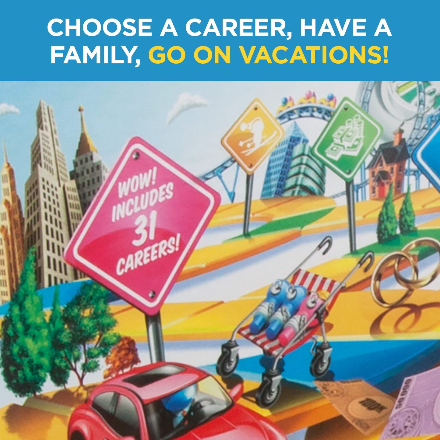 Hasbro Gaming The Game of Life Board Game Amazon Exclusive Ages 8 and Up