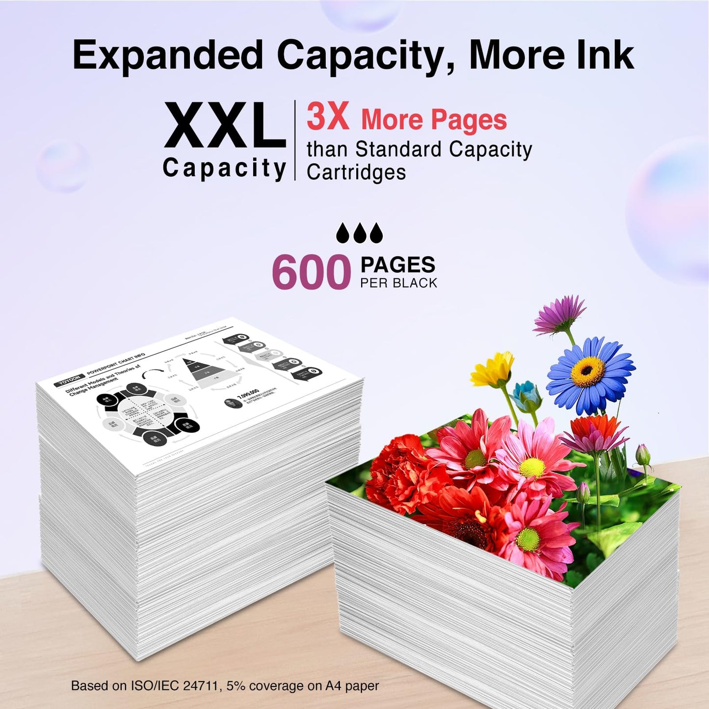 Cyloral 240XL Black Ink Cartridge for Canon Printer Ink 240 PG-240XL for PIXMA MG3620 TS5120 MG2120 MG3120 MG4120 MG2220 MG3220 MG3520 for Canon Ink 240 XL Black Replacement