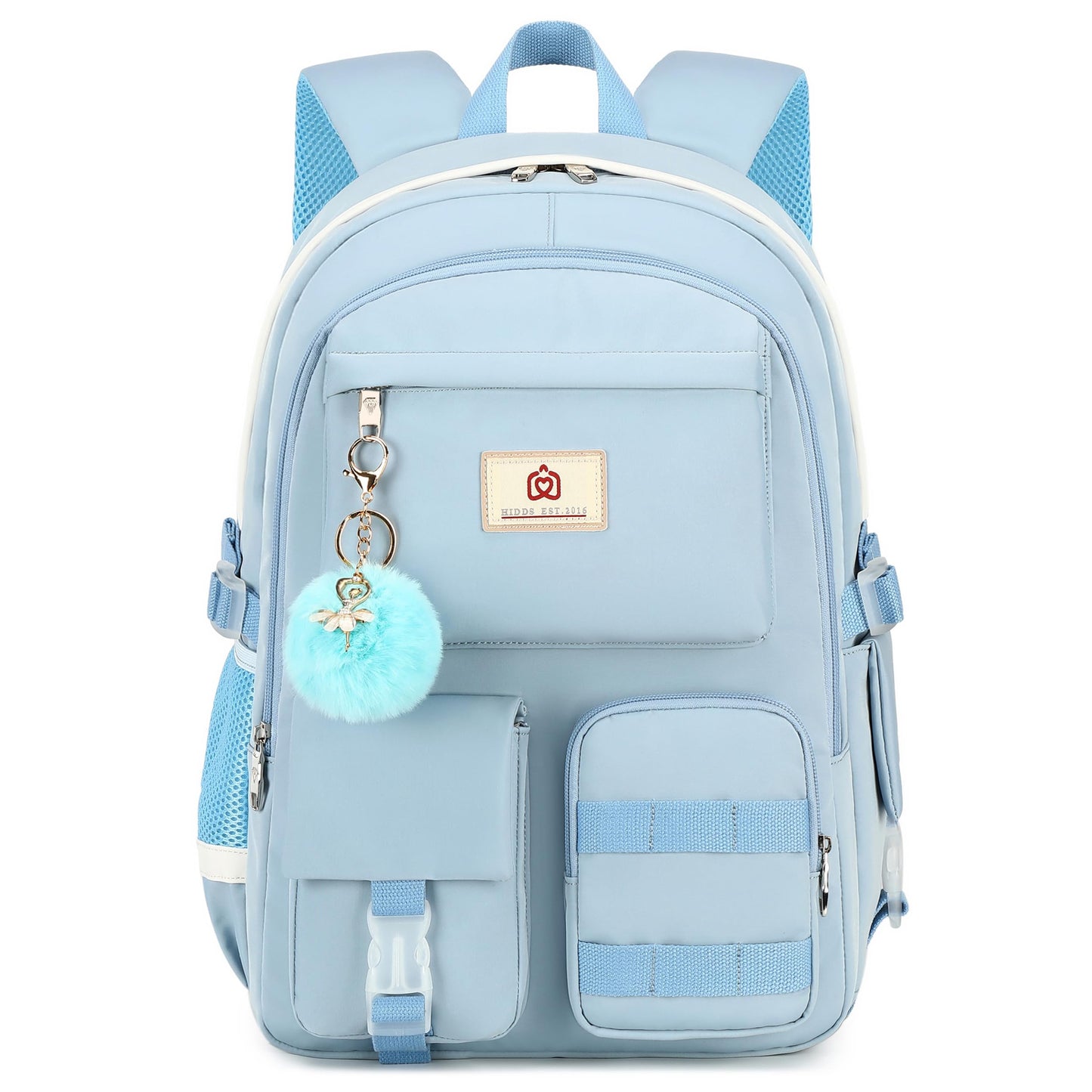 Laptop Backpacks 15.6 Inch School Bags College Backpack Anti Theft Travel Daypack Large Bookbags for Teens Girls Women (Blue)