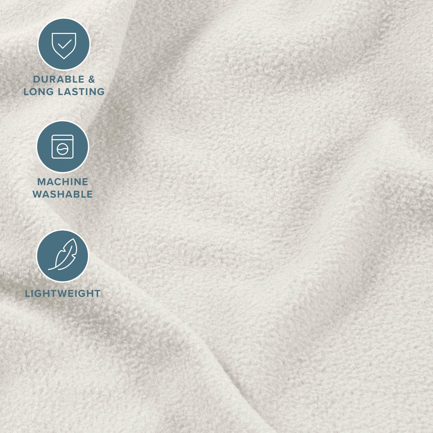 Bare Home Super Soft Fleece Sheet Set - Queen Size - Extra Plush Polar Fleece, Pill-Resistant Bed Sheets - All Season Cozy Warmth, Breathable & Hypoallergenic (Queen, Cream)