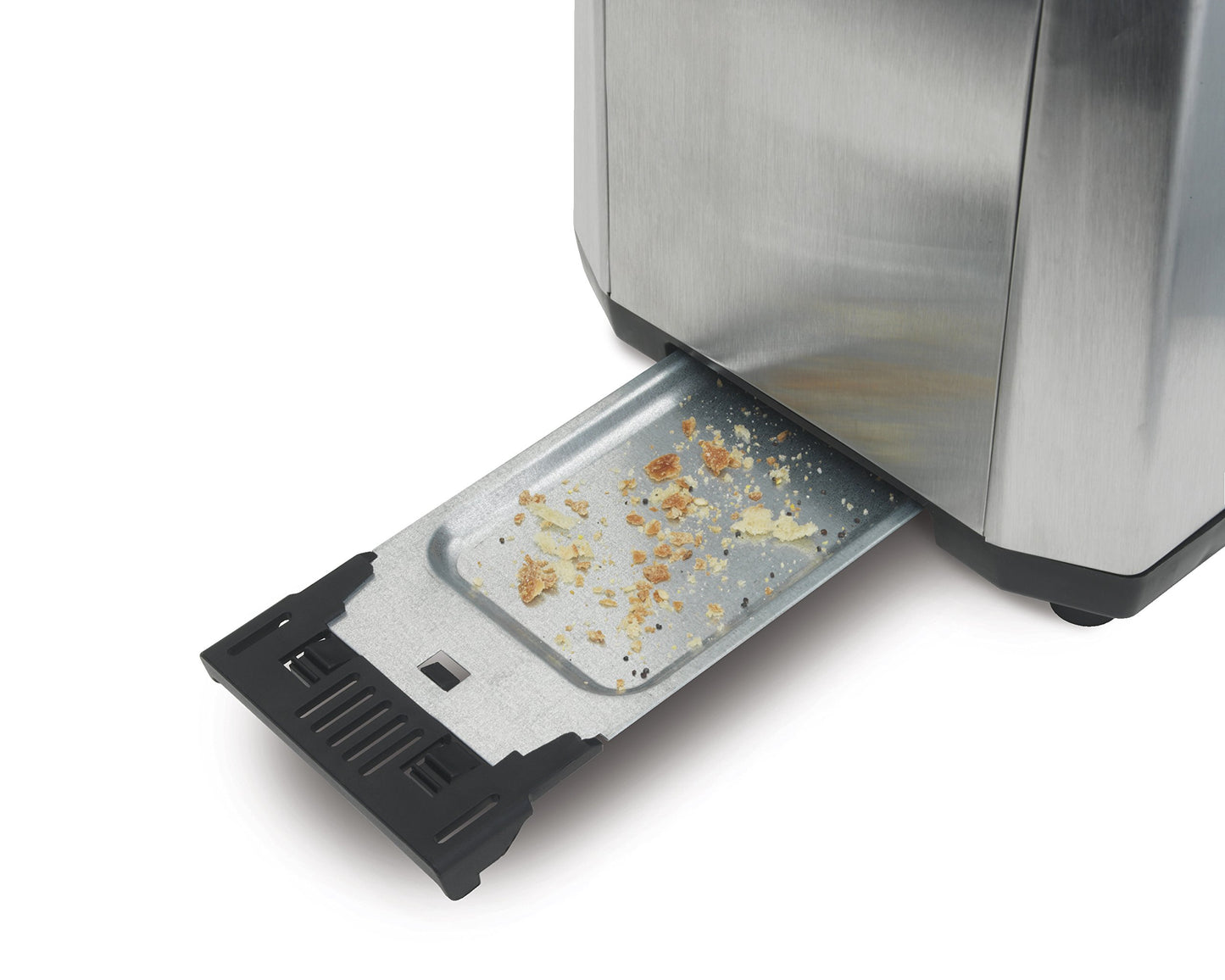 Hamilton Beach 2-Slice Toaster, Stainless Steel, Extra-Wide Slot Toaster with Shade Selector, Toast Boost, Auto Shutoff, Slide-Out Crumb Tray, Cord Wrap, 22910C