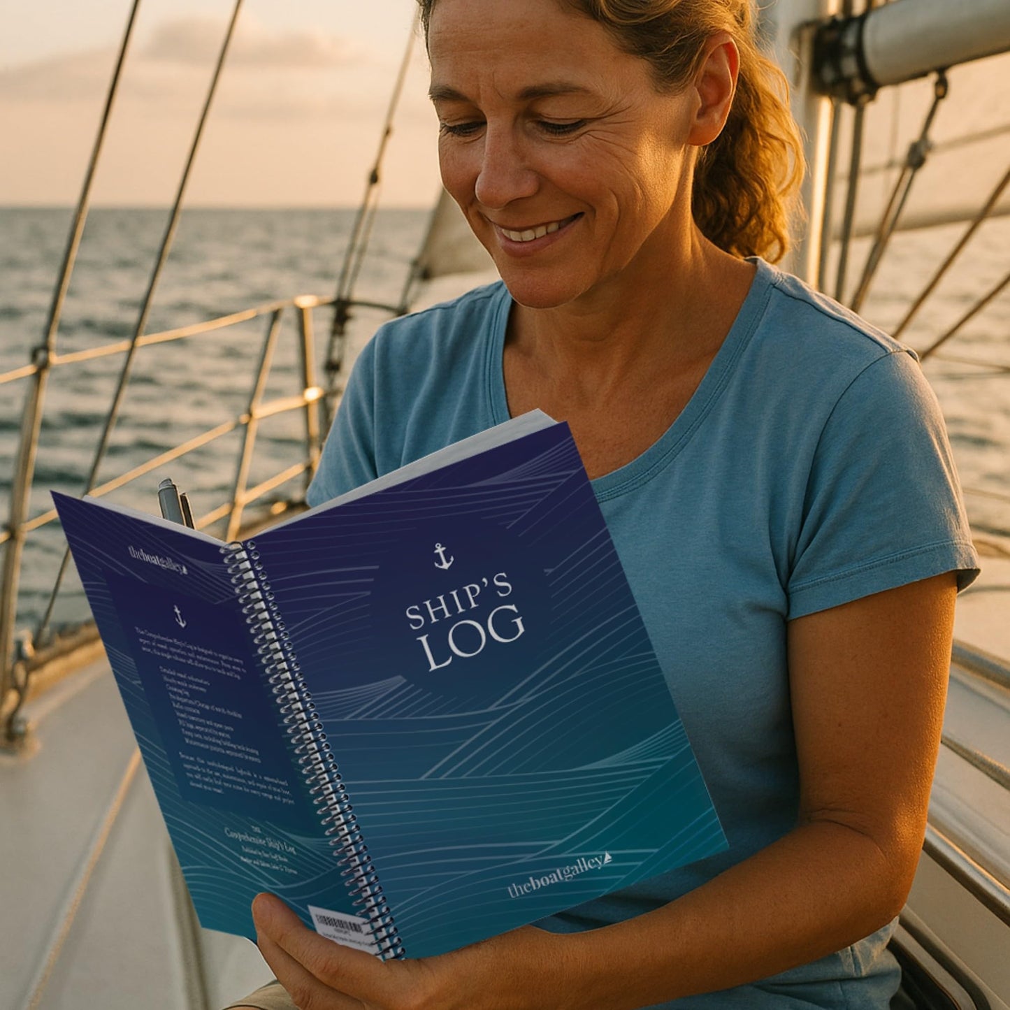 The Boat Galley Ship's Log: 5 Logs in 1 Book - Watch Log, Cruising Log, Fluid Changes & Fills, Maintenance, Repairs & Upgrades Plus Vessel and Spares Inventory